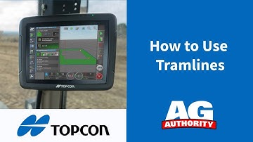 Topcon X Series - How to Use Tramlines