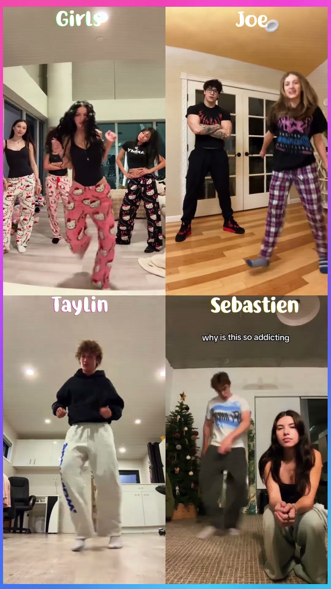 ? Girls x Joe Albanese x Taylin x Sebastien #shorts #dance #tiktok