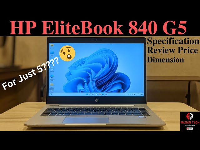 HP EliteBook 840 G5 Review