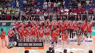 Criss Cross King Crunchers D Medal Awarding Ceremony 2026 Spikers Turf Open Conference