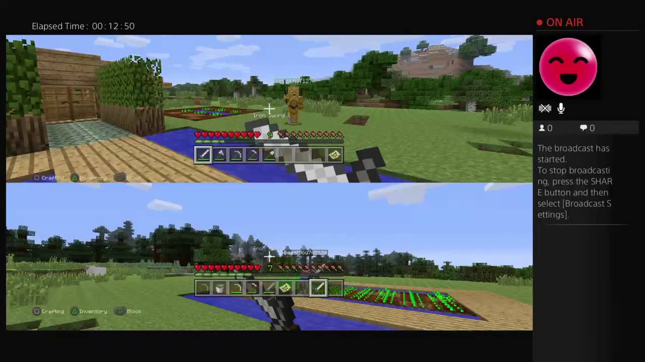 Minecraft survival with hxsurf harry