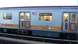 Irt Pelham Line R142A 6 Trains At St Lawrence Ave Pm Rush Hour