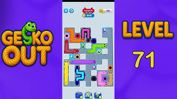 Gecko Out Level 71 Solution | Step by Step Walkthrough