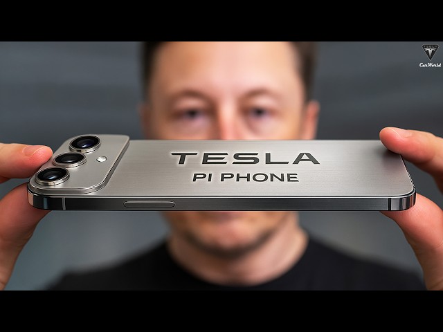 BREAKING! $789 Tesla Pi Phone Finally HERE! Starlink FREE & First Look DESTROY Iphone 17 PROMAX! - YouTube