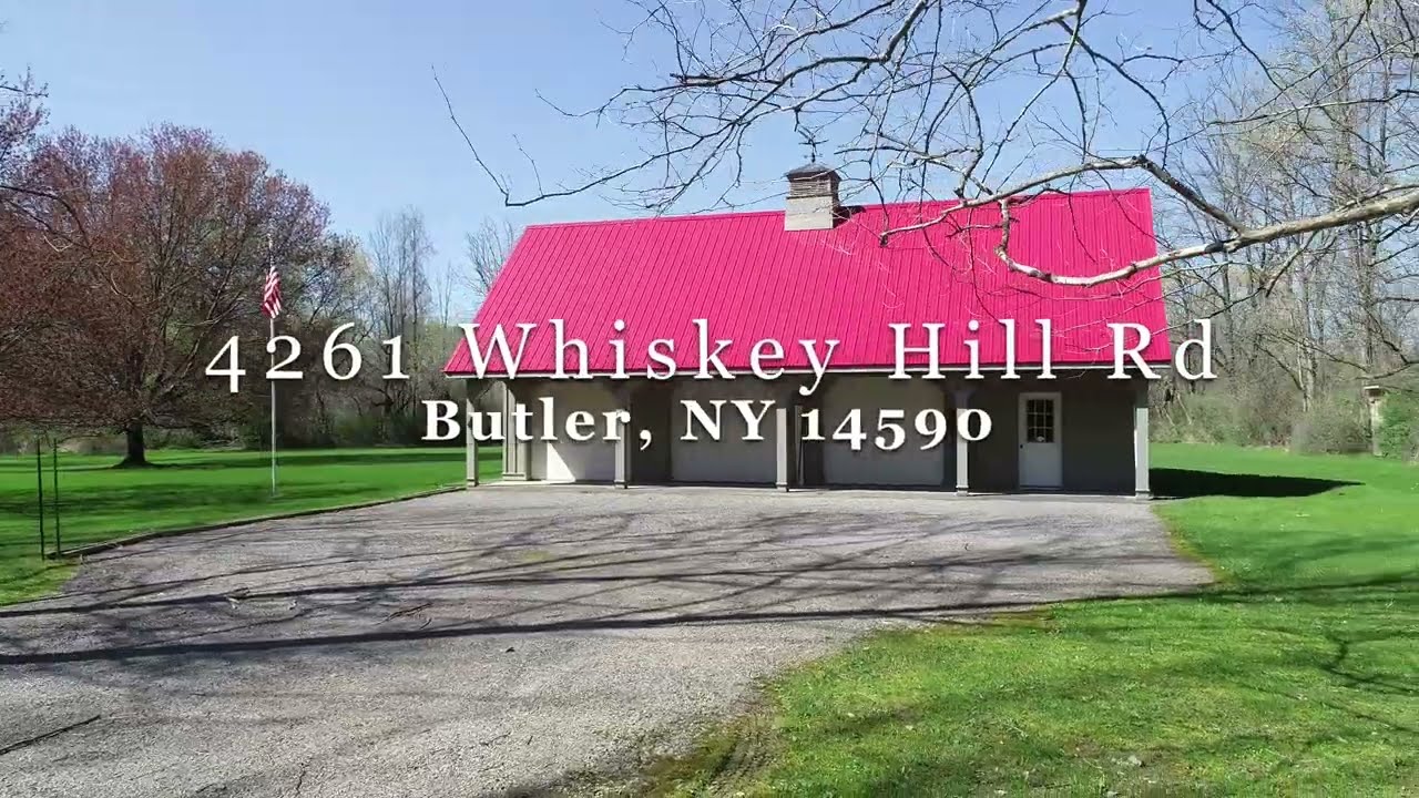 4261 Whiskey Hill Rd Butler, NY 14590 YouTube