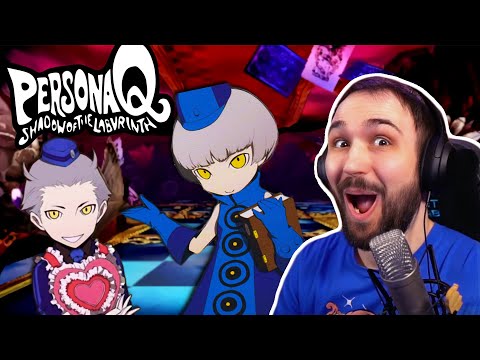 Persona Q | You in Wonderland! | Part 2 | Live Playthrough Gameplay Reaction