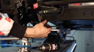 RENAULT Trafic II, NISSAN Primastar, Opel Vivaro - REAR - Задние амортизаторы KYB установка RENAULT Trafic II, NISSAN Primastar, Opel Vivaro - REAR - Задние амортизаторы KYB установка
