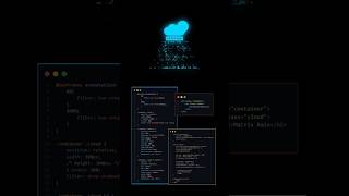 Matrix rain 🌧️ using html css js #youtube #shortfeed #shorts #short #html #css #js #treanding
