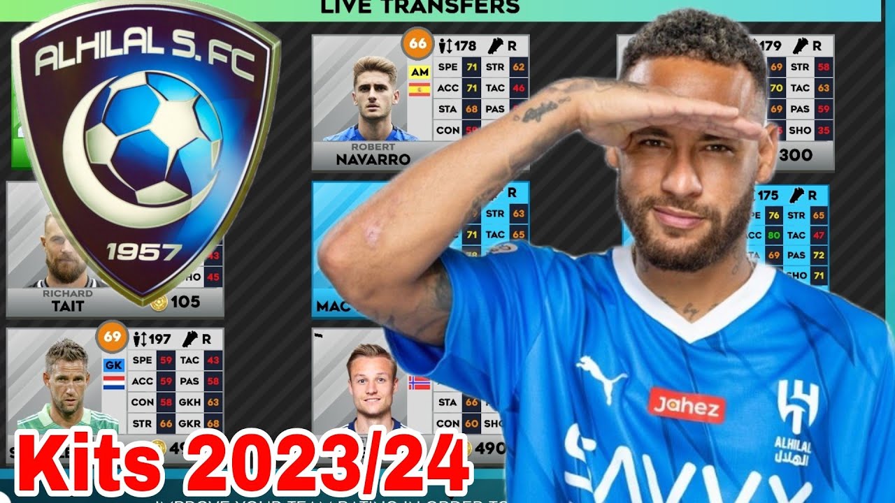 Al Hilal FC Kits 2024 DLS Dream League Soccer Al Hilal kits & Logo YouTube