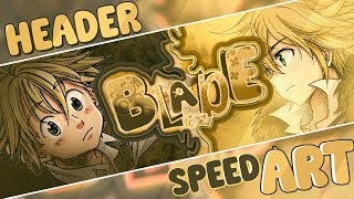 Header tutorial (Speed art) || Ibis paint x || 7DS