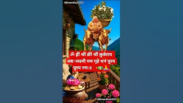 Chant This Kuber-Lakshmi Mantra For Wealth&Prosperity📿💵🙏#kubermantra #lakshmi #viralshort #trending