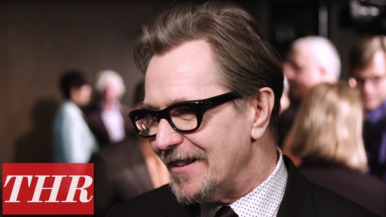 Gary Oldman Reveals The Origins of Dancing as Churchill to James Brown | THR Nominees Night