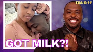 Woman Breast Feeds Her Man | TEA-G-I-F