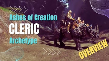 Ashes of Creation - Cleric Archetype - SPELLS  & GAMEPLAY Preview