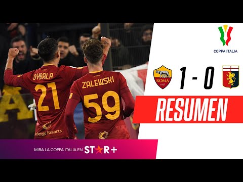 ¡GOLAZO DE DYBALA PARA LA CLASIFICACIÓN DE LA LOBA! | Roma 1-0 Genoa | RESUMEN