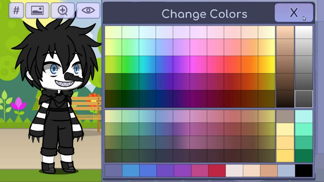 como hacer creepypasta en gacha life - YouTube