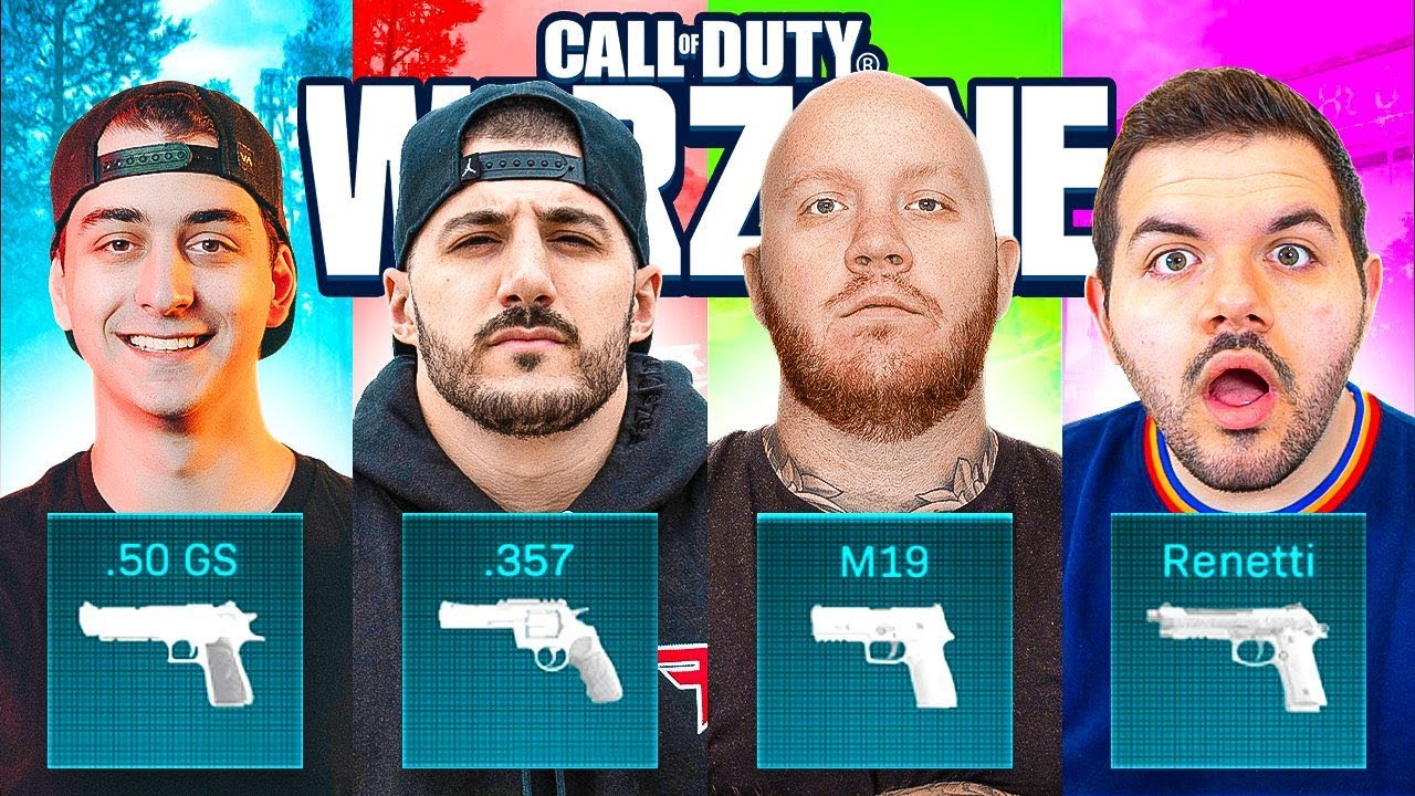 Warzone, but we ONLY use pistols...