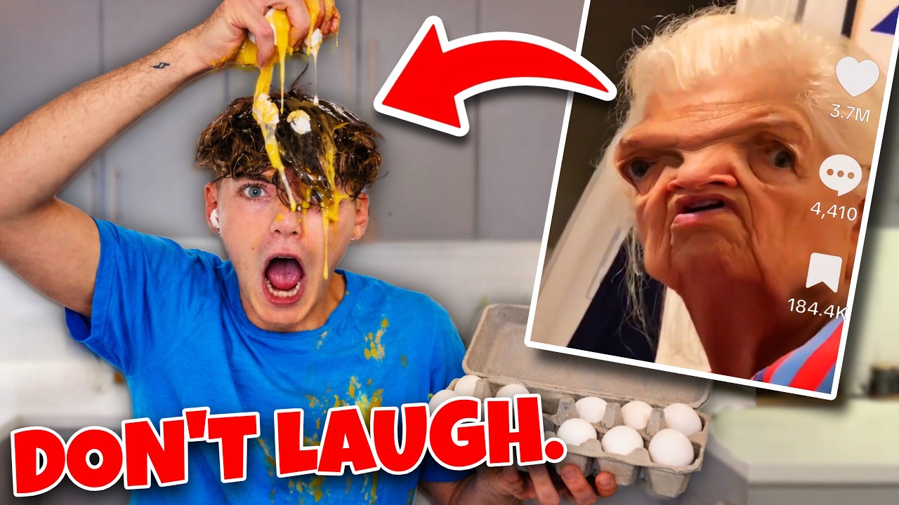 If I Laugh I Get EGGED On My Head!