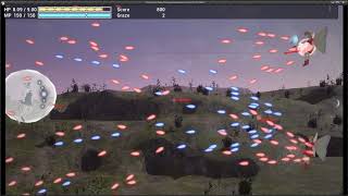 Touhou Unreal Shooter. Work in progress. Enemies spawn waves. (24 March 2019)