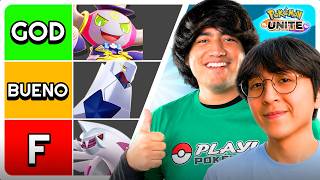I MADE A TIER LIST WITH A POKÉMON UNITE PRO 🔥