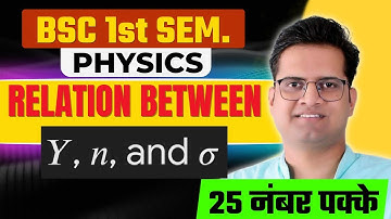 Relation between Elastic Constants       Relation between Y, η and σ !#bedkdian