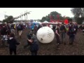 The Prisoner's balloon comes to Glastonbury