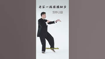 今天学习老架一路：搂膝和拗步.#搂膝拗步 #老架一路 #陈氏太极拳 #太极拳教学 #老架一路教学