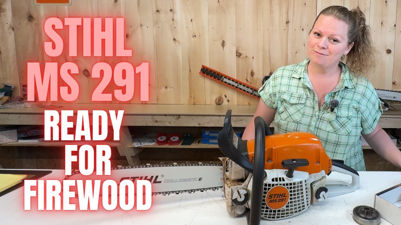 Get It Ready For Firewood Season | Step By Step Guide - Stihl MS291 ...