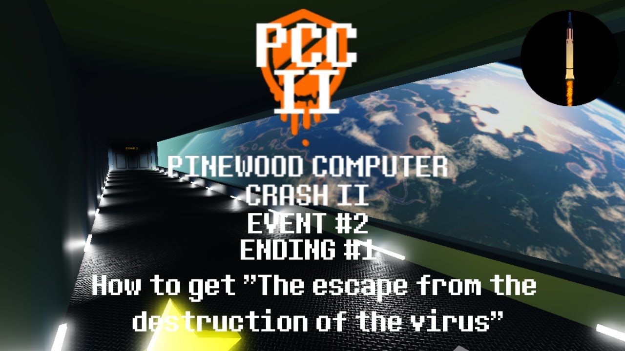 PINEWOOD COMPUTER CRASH II EVENT #2 | ENDING #1 | How to get Ending #1 ...