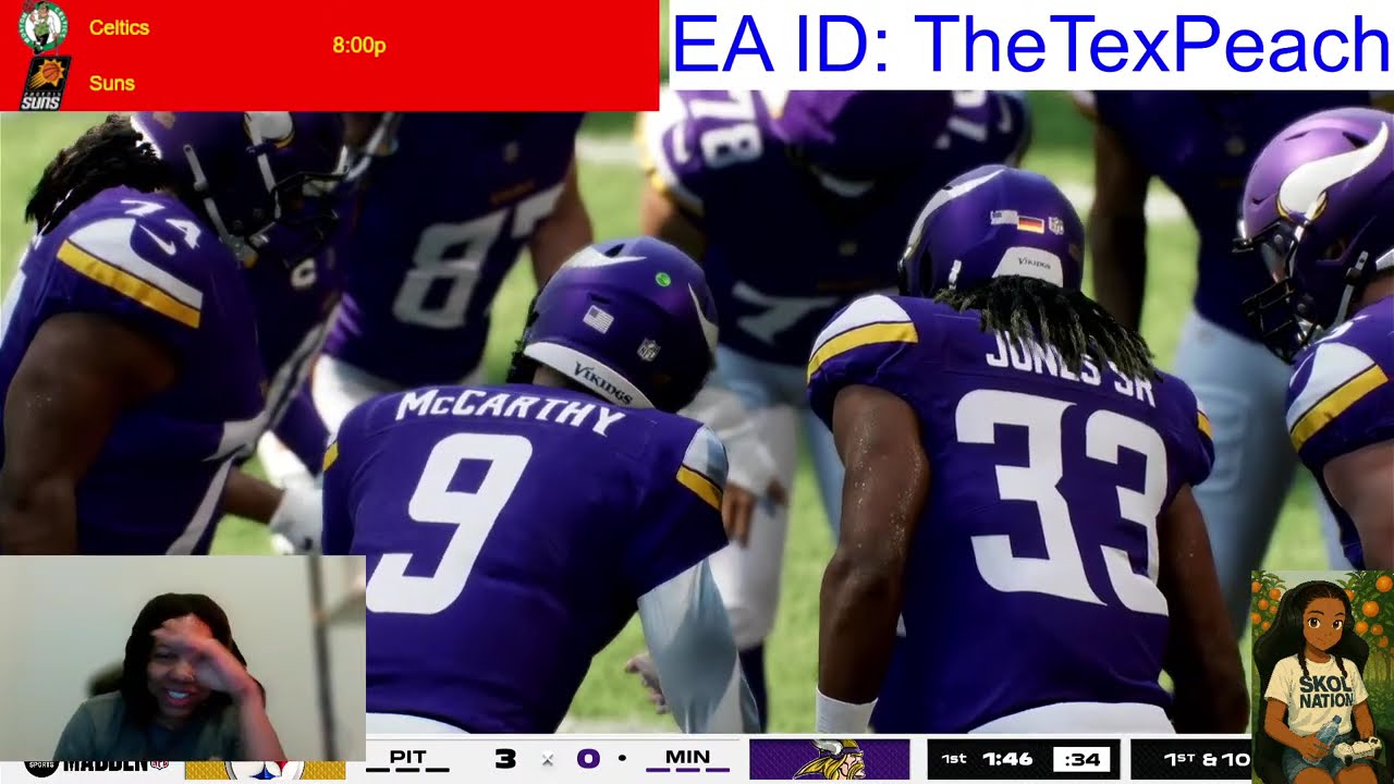 Your Favorite Female Madden 26 Vikings User! #Madden26