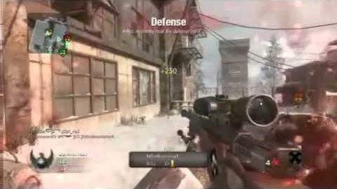 A No-Scope Across The Map And Then A Jump Shot 360 on black ops on WMD.