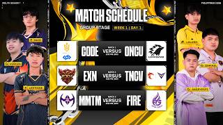 🔴 LIVE | MDL PH S7 | Week 1 Day 1