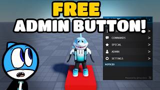 How to Make a FREE ADMIN Button in Roblox! (HD Admin)
