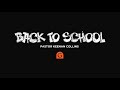 Back to School: Part 1