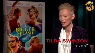 Tilda Swinton's Full Uncut Interview for 'A Bigger Splash'