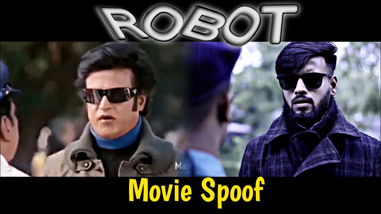 Robot Movie Comedy Scene Chitti VS Polish Robot Rajanikanth