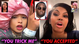 Chrisean FIGHTS Yung Miami For Trying To P1MP Her Out To Diddy