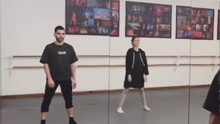 Me Nd him Dancing to ‘Anywhere’ (no copyright intended) | Jazz Class Choreo