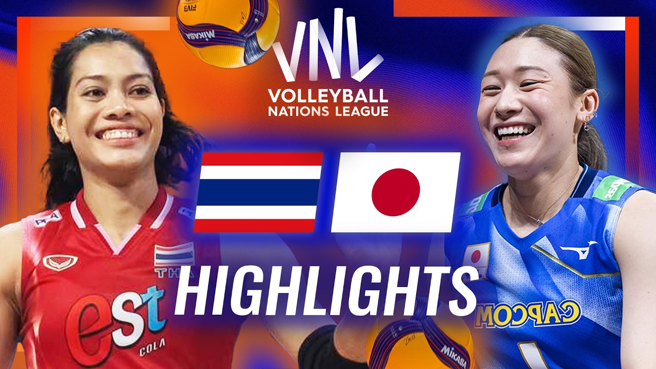 Japan 🇯🇵 vs. Thailand 🇹🇭 - Highlights | Week 3 | Women's VNL 2026