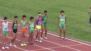 H29 千葉県高校新人 男子3000mSC 決勝