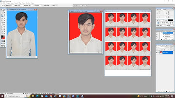 How to make passport size photo - passport size photo kaise banaye | Photoshop Tutorial 2024