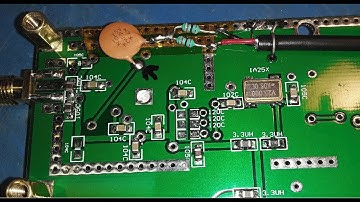 USB Simple Spectrum analyzer D6 add on attenuator and FM mod
