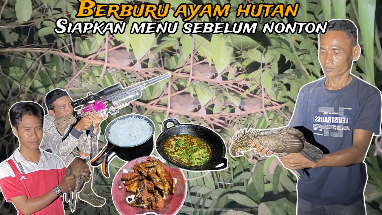 Ayam hutannya pas di atas kepala⁉️deg-degan tapi poin juga