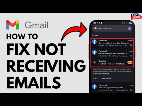 Gmail Not Receiving Emails – How to Solve