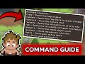 HOW TO USE COMMANDS (COMMAND GUIDE!!!) - CURSE OF AROS