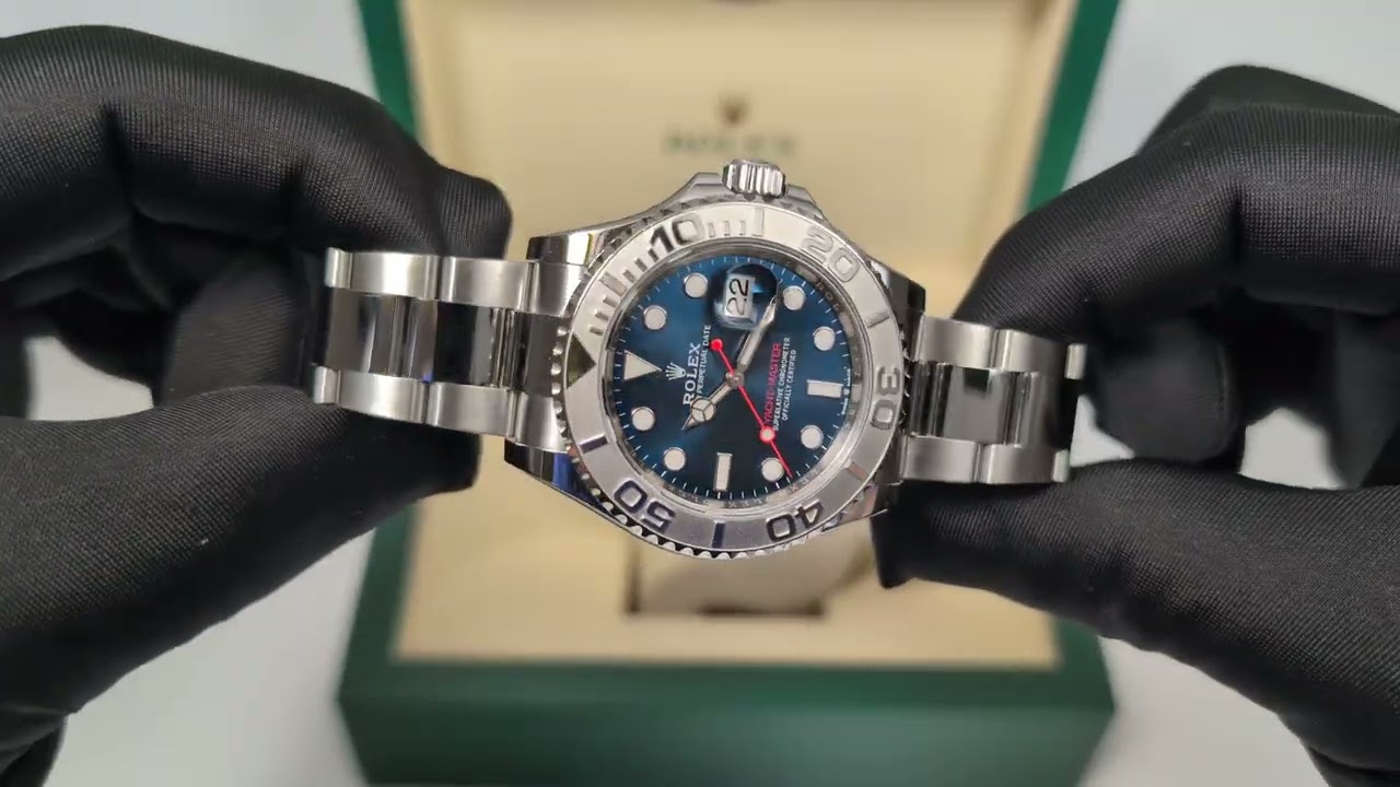 Rolex Yacht Master 40 Blue Dial 126622 Stock ID 946-DH