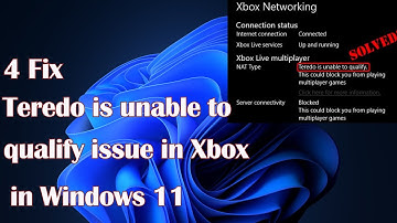 Teredo Is Unable to Qualify on Xbox in Windows 11? Here Are 4 Quick Fixes