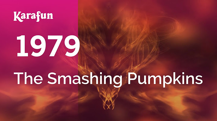 1979 Karaoke version - Karaoke performance video thumbnail