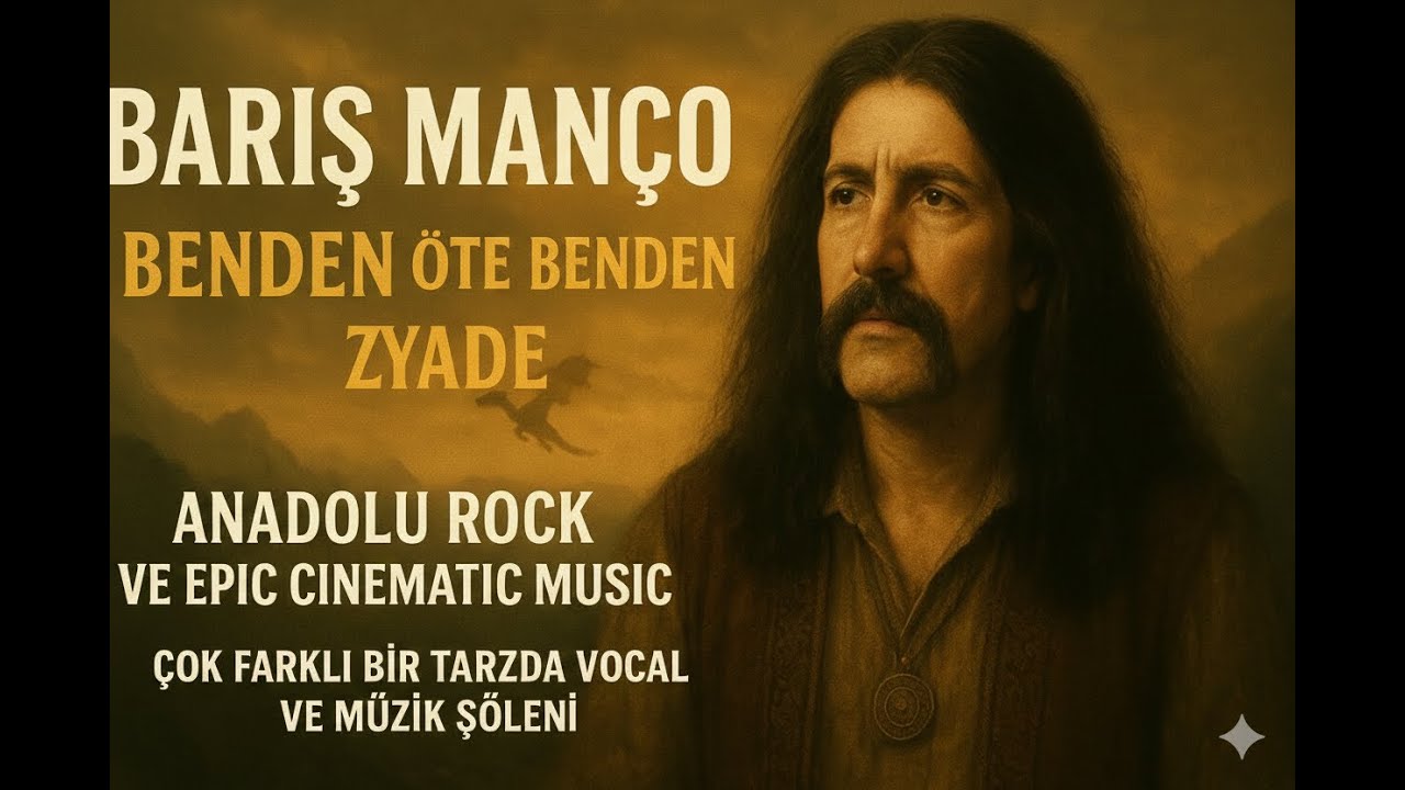 Barış Manço - Benden Öte Benden Ziyade | Destansı Anadolu Rock & Epic Cinematic Fusion