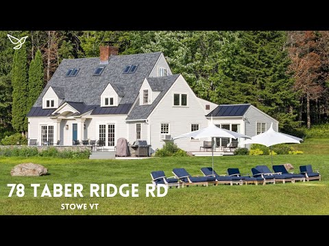 78 Taber Ridge Rd, Stowe, VT home video tour